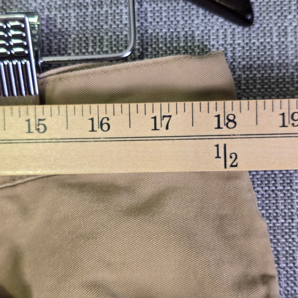 Polo Ralph Lauren 650 Straight Leg Pants Mens 36x34 Sand 5-Pocket Twill Classic - Picture 12 of 16